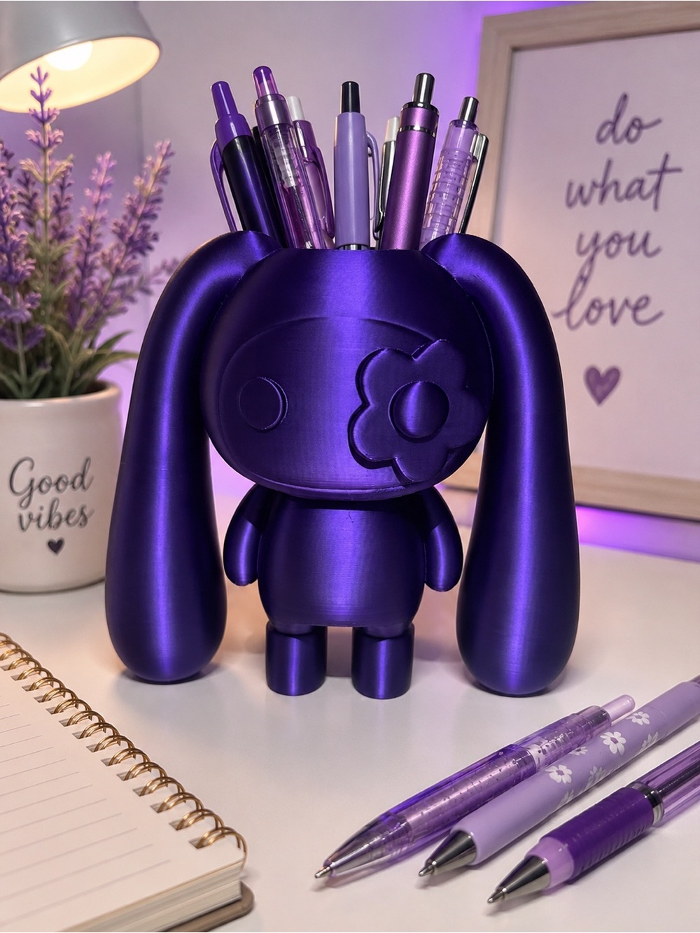 3D print pen holder or vase ( glitter eye is $10 more ) - Picture 5 of 9